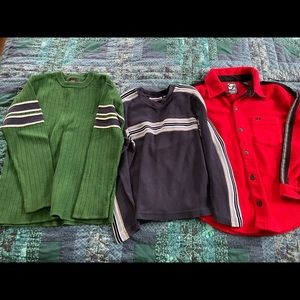 Gap/North Crest/CSX21 Spring Play Shirt Bundle for Boys Size M